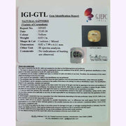 4.47 Ratti Pukhraj Stone with Govt Lab Certificate-(12210)